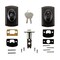 Delaney Hardware Italian Collection Canova Edged Oil-Rubbed Bronze Keyed Entry Door Knob 360507 - alternate 5
